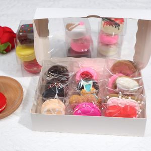 Bolsas de celofán autosellantes para galletas, macarrones, brownies, donas, bocadillos, golosinas y dulces: perfectas para San Valentín, - Product Image 6