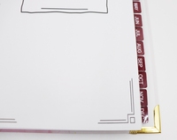 Agenda à reliure spirale de page personnalisée agenda mensuel hebdomadaire carnet de notes planificateur avec onglets séparateurs bande élastique