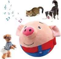 Petit cochon en peluche interactif électrique télécommandé, parlant, chantant et rebondissant, en plastique, moderne, classique, de luxe, de dessin animé, adorable