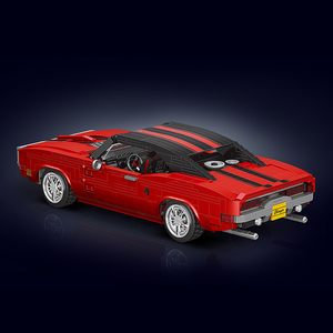 Новая форма King 10112 Skyline, игрушечный автомобиль, 1869/шт, Обучающий набор, набор кирпичей, сменная модель, конструктор для детей - Product Image 3