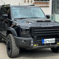 Grille avant ABS pour Jetour Traveller T2, style Black Warrior, grille en maille, pièces de modification de pare-chocs tout-terrain