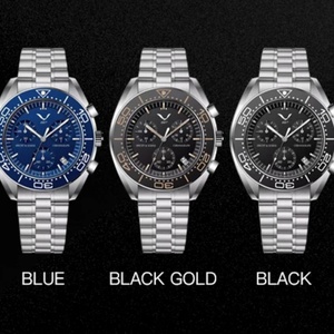 New 007 Sports <b>Watches</b> for Men Top Brand Luxury Steel Wrist <b>Watch</b> Fashion Japan VK68 Chronograph Relogio Masculino - Product Image 4