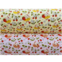 Tissu sergé 100% coton pour textile Textile de maison et doublure dessins de dessins animés pour enfants tissu de satin imprimé en rouleau
