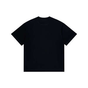 T-shirt da uomo personalizzate basic, alta qualità 100% cotone, taglie forti, tinta unita, vestibilità ampia, asciugatura rapida e traspiranti, 240g, all'ingrosso - Product Image 2