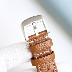 Luxury Automatic Mechanical Watch Men Classic <b>Calendar</b> Wristwatch with Leather Strap - Product Image 6