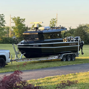 Nouveau 30ft Gospel Easy Craft Luxury Cabin Cruiser Yacht à <span class=keywords><strong>moteur</strong></span> <span class=keywords><strong>hors</strong></span>-<span class=keywords><strong>bord</strong></span> en aluminium pour bateau de pêche - Product Image 3