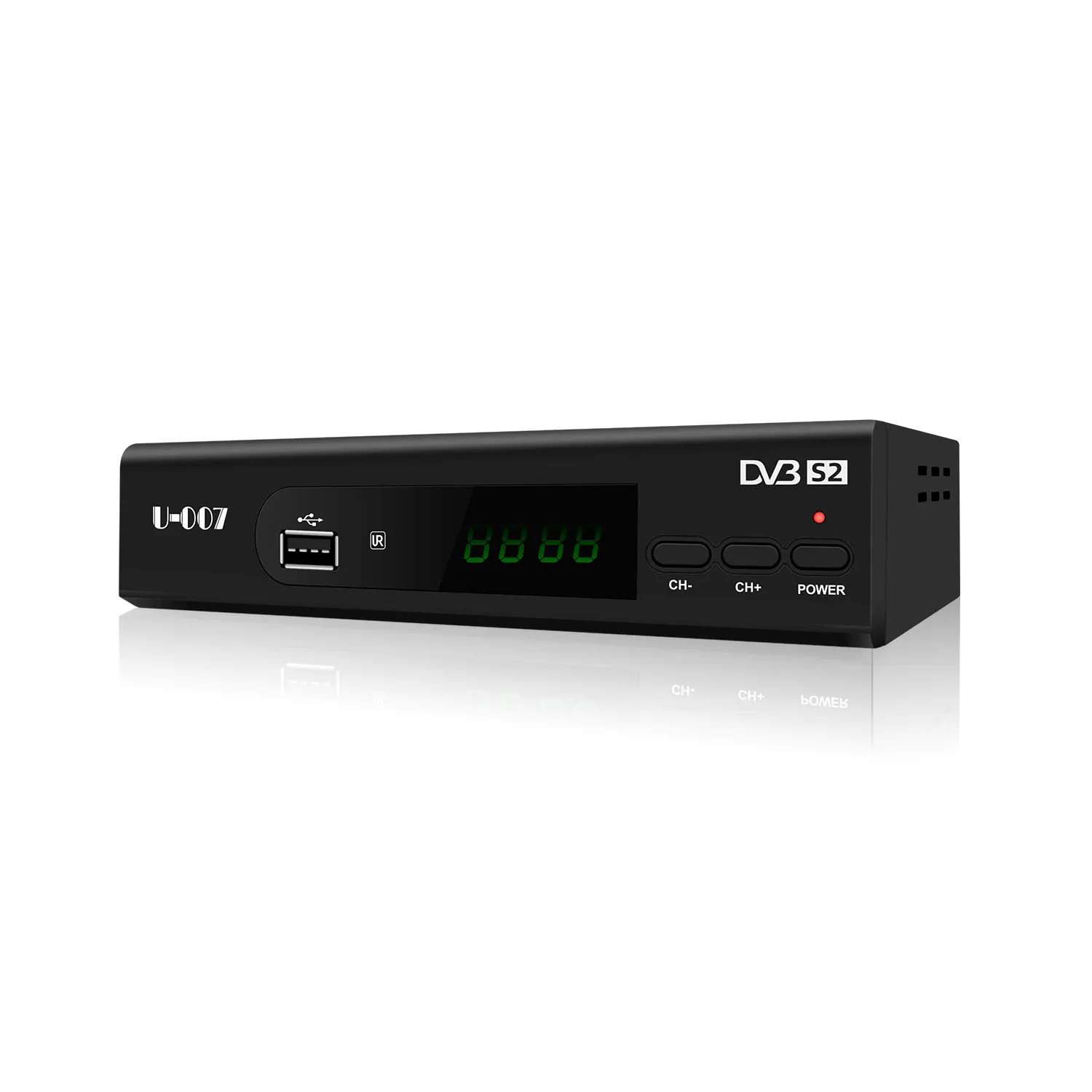 Оптовые продажи Junuo U-007 модель HD 1080p Wi-Fi IP ТВ спутниковый ТВ приемник DVB-S2 TV BOX