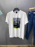 Camiseta de Hombre 2026, Nueva, de Alta Calidad, Verano, Transpirable, Cuello Redondo, Cómoda, Informal, Lisa, Absorbe la Humedad, Estilo Vintage