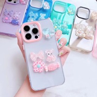 Étui de téléphone portable transparent avec protection d'objectif, design Anime Ladies, pour iPhone 11 12 13 14 15 16 17 18 Pro Max
