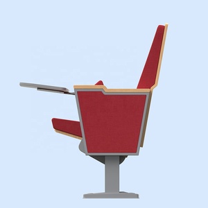 Kim loại gỗ bài giảng gấp hội trường màu đen Nhà thờ Ghế Nhà thờ ghế bành cho Auditorium với văn bản bảng - Product Image 5