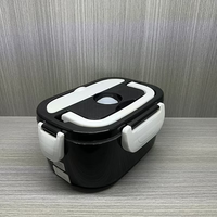 Boîte à lunch électrique chauffante USB pour voiture 12V/24V/110V/220V 1,5L pour bureau, voiture, camion, voyage
