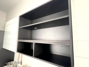 <span class=keywords><strong>Mobili</strong></span> da <span class=keywords><strong>Cucina</strong></span> Modulari Moderni su Misura con Base Laccata e Ante in Melaminico, Cerniere e Rubinetto per Hotel - Product Image 3