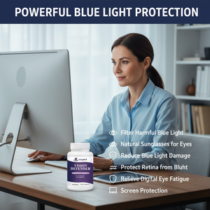 Suplemento Herbal Kangherb, Protección Contra la Luz Azul y la Fatiga Visual, Apoyo para la Macula, Luteína y Zeaxantina, Cápsulas Blandas para Adultos - Product Image 5