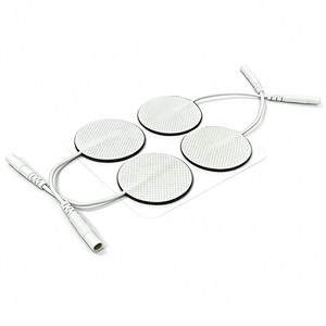 Elektroda Pad Bersertifikat QD CE (Model QD-D001) untuk Pereda Nyeri Tubuh <span class=keywords><strong>Stimulator</strong></span> Otot dengan Pin 2.0 Kain Non-woven 4x4cm - Product Image 4