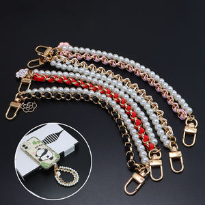 Dragonne chaîne de téléphone <span class=keywords><strong>portable</strong></span> étui de téléphone <span class=keywords><strong>portable</strong></span> universel Anti-perte lanière corde <span class=keywords><strong>perle</strong></span> pendentif - Product Image 6