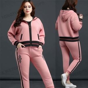 Conjunto de Dos Piezas de Talla Grande para Mujer Fall Down 8XL, Ropa de Talla Grande para Mujer 2025, Conjuntos de Dos Piezas para Mujer, Trajes Deportivos de Dos Piezas para Chicas - Product Image 6