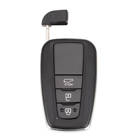 Clé intelligente universelle AUTEL IKEY TY8A3BL, 3 boutons, 315/433 MHz, télécommande de voiture pour TOY 8A, utilisable avec KM100 KM100E IM508 IM608 PRO