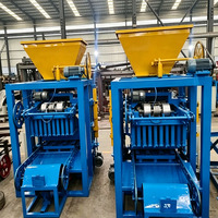 Machine à briques creuses 4-26 en ciment non cuit, multifonctionnelle pour la pavage et la protection des pentes