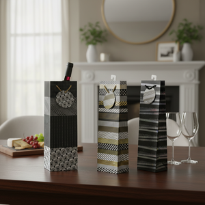 4,3 \ "X15 \" X4.3 \ "Bolsa de vino con impresión personalizada 144PCS/Carton - Product Image 3
