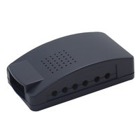 Boîtier électronique de convertisseur vidéo AV vers VGA Boîtier OEM personnalisé en plastique ABS Boîtier de convertisseur vidéo en circuit fermé