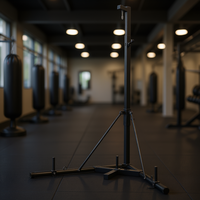 Support de sac de boxe en acier robuste, hauteur réglable pour adultes, équipement d'entraînement physique
