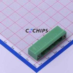 KF2EDGVM-7.62-4P Plug-in Terminal Block Through hole,P=7.62mm Connector Board-to-Board / Socket Closed Screw Fixing 1x4P 7.62mm - Product Image 1
