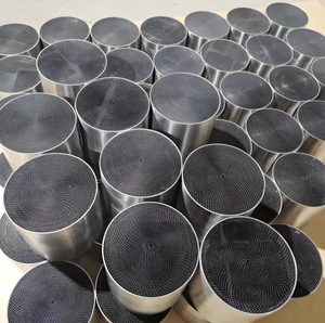 Euro 5 Kim Loại Monolith Phổ Xúc Tác Chuyển Đổi Lưới Kim Loại Tổ Ong Chất Xúc Tác Cho Xe Máy Ô Tô 90 110Mm 120Mm - Product Image 2