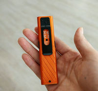 Mini lampe torche LED en aluminium rechargeable par USB Type-C, étanche, avec clip magnétique, lampe de poche d'urgence pour le camping et les activités de plein air, lumière d'avertissement