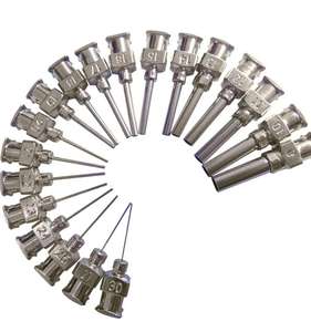เข็มฉีดยาปลายทู่สแตนเลสอุตสาหกรรมโลหะทั้งหมด ขนาด 1 นิ้ว 8G--30G จำนวน 12 ชิ้น - Product Image 1