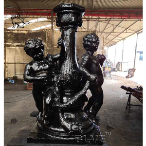 Rue décorative célèbre <span class=keywords><strong>Paris</strong></span> Alexandre III pont lumière pôle enfants Statue fonte lampadaire - Product Image 3