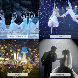 800W hareketli kafa kar makinesi kapalı ve açık sahne efektleri noel partisi kuru buz ürün kategorisi - Product Image 4