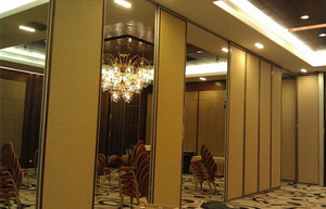 Modular văn phòng gấp PVC của nhãn hiệu phân vùng bức tường di động cách âm phân vùng Tường Nội Thất ráp trượt chia phòng - Product Image 6