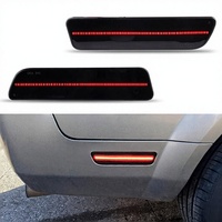 Nouveau kit de feux latéraux arrière à LED complets, lumière rouge, lentille fumée, étanche, 2005-2009 Mustang GT, 2 pièces