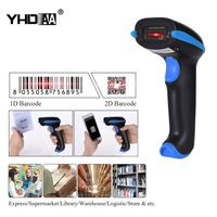 Haute Qualité 1D 2D Tenu Dans la main Sans Fil Lecteur de Codes Barres PDF417 Scanner de Code QR