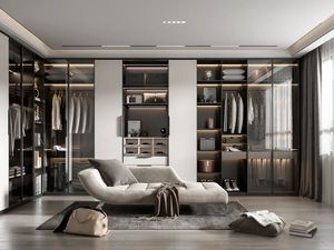 Quảng Châu Phật Sơn Được Xây Dựng Trong Phòng Ngủ Hiện Đại Tủ Quần Áo Tủ Quần Áo Mới Thiết Kế Hiện Đại Tủ Quần Áo Tủ Quần Áo Nội Thất Phòng Ngủ Tủ Quần Áo Bằng Gỗ - Product Image 1