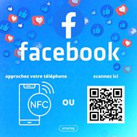 Impresión Personalizada de Códigos QR Dinámicos de 80*80/100*100/120*120 mm para Etiquetas NFC con Ventana 213/215/216, Tarjetas de Visita RFID, Menús de Mesa