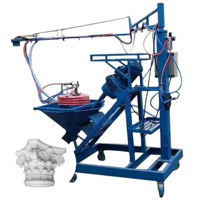 CE QINGKE-80 GRC fiberglass spraying machine Construction mortar spraying equipment for price