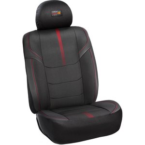 Set coprisedili 3 pezzi Powerbar II nero/rosso - Product Image 1