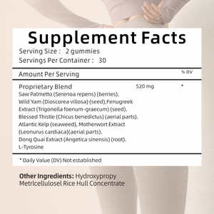 Großhandelspreis Eigenmarke Vegane Po-Vergrößerungsgummis Original BBL Gummies Die Echten Original Po-Vergrößerung - Product Image 4