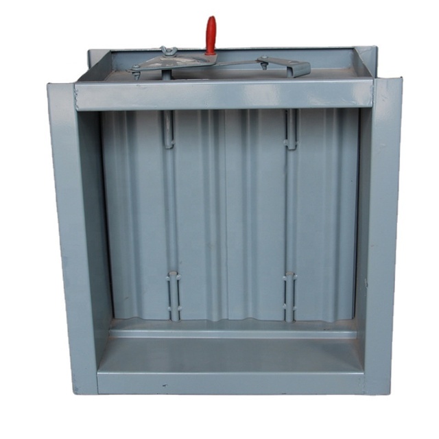 HVAC Ventilation Volume Control Adjustable Manual Air Duct Valve Fire Smoke Volume Control Damper