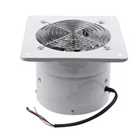 Ventilateur d'extraction en métal de 4/6/8 pouces, silencieux avec clapet anti-retour, pour fenêtre et montage mural, pour la maison