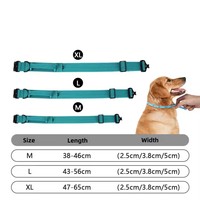 Collar táctico personalizado para perros, ajustable, resistente, con hebilla metálica de liberación rápida, para perros pequeños, medianos o extra grandes.