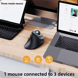 <span class=keywords><strong>Mouse</strong></span> Trackball Ottico Wireless USB Ergonomico Verticale <span class=keywords><strong>per</strong></span> <span class=keywords><strong>Disegno</strong></span> CAD - Product Image 2
