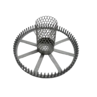 SLM Prototype 3d Printing Precision High Temperature Material SLM Custom Metal 3D Printing Parts Service en ligne