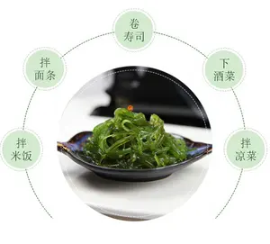 Appetizer Vegetables vegan Widely Hiyashi wakame sushi nori snack Frozen salad seaweed