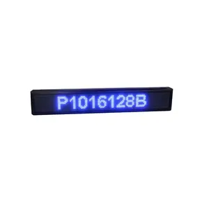 Wireless USB Control P10 Blue Color Programmable LED Message Display LED Moving Text Display