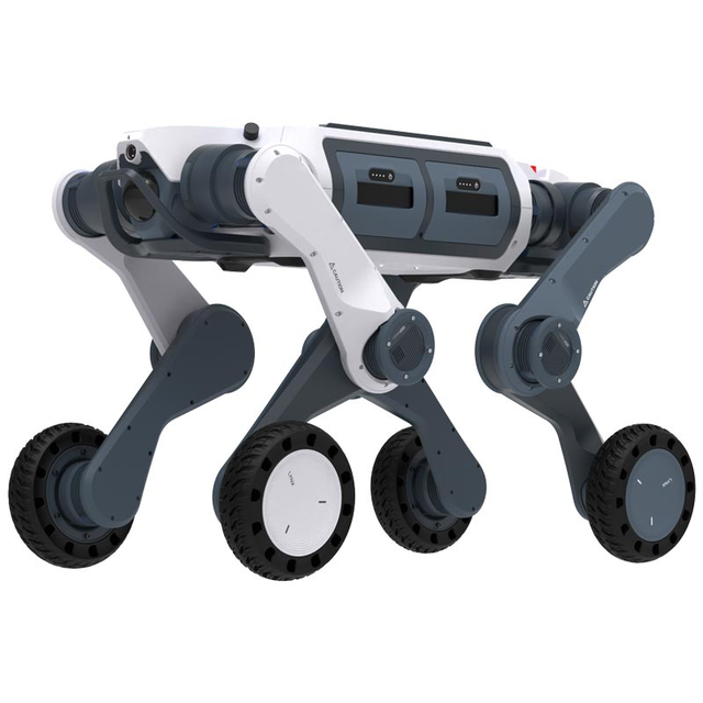 High Performance Metal Quadruped Robot Dog IP67 Waterproof 5G 20kg Payload 4H Endurance for Rescue Patrol Mapping Industrial