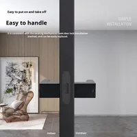 Serrure Intelligente Minimaliste en Bois avec Empreinte Digitale et Fermeture Magnétique Silencieuse, Compatible Tuya Bluetooth, en Alliage d'Aluminium, avec Mot de Passe de Sécurité