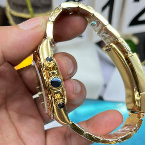 Montre mécanique de luxe haut de gamme, mouvement 4130, cadran de 40 mm, boîtier épais plaqué or, bracelet en acier inoxydable de haute qualité lumineux - Product Image 3