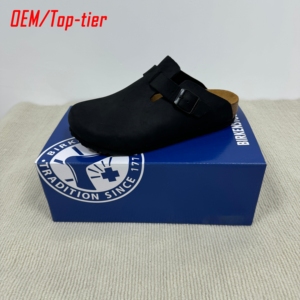 <span class=keywords><strong>Ciabatte</strong></span> Unisex di Lusso con Suola in Sughero Morbido, Pantofole in Vera Pelle Bovina, Stile Ortopedico con Ammortizzazione - Product Image 5